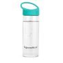 Signoraware Coral Borosilicate Glass Bottle | Airtight & Leakproof | Heat Resistant | Elegant Coral-Tinted Design | Ideal For Water, Juice & Detox Drinks | Home, Office & Outdoor Use (1Ltr | Clear)