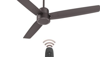 Havells Fab|Remote Controlled|Low Noise|Upto 65% Energy Saving|Reverse Mode|30W With 3 Year Warranty Bldc Motor 1200 Mm Wall Fan(5 Star | Cocoa Brown | Pack Of 1)