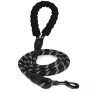 Petbabas Reflective Adjustable Pet Leash For Dogs And Cats| Durable And Comfortable| Strong Nylon With Padded Handle| Straps Dogs Perfect For Harness And Neck Collar Belts