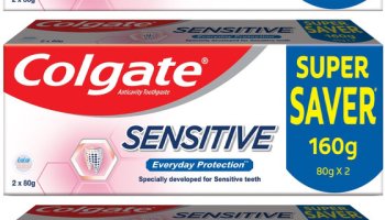Colgate Sensitive Everyday Protection Tooth Paste For Sensitive Teeth, Combo Pack 160Gx3 Toothpaste(480 G, Pack Of 3)