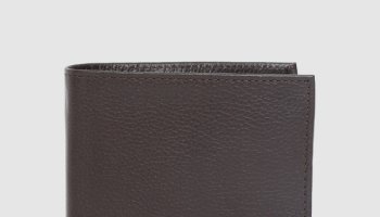 Tommy Hilfiger Men Brown Genuine Leather Wallet(4 Card Slots)