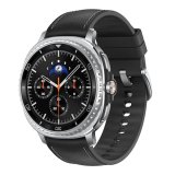 Samsung Galaxy Watch8 Classic (46Mm Bluetooth, Black) With 3Nm Processor | Dual Gps | Sapphire Glass & Stainless Steel | 5Atm & Ip68 | Bp, Ecg, Ihrn & Vascular Load Monitoring | Anti-Oxidant Index