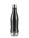 Milton New Duke 750 Thermosteel Hot And Cold Water Bottle, 620 Ml, Black