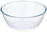 Amazon Brand – Solimo Borosilicate Glass Mix Bowl (3600 Ml) | Transparent