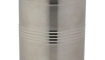 Signoraware Modular Stainless Steel Container Round 4500Ml, Set Of 1,Blue