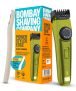 Bombay Shaving Company Flash Charging Men Beard Trimmer With Styling Pen Trimmer 120 Min Runtime 38 Length Settings (Green)