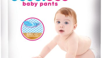Doobidoo Babypants Medium Size Rash Free Soft Diapers Anti-Leak Highly Absorbent 7-12Kg – M(32 Pieces)