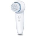 Beurer Fc 65 Pureo Deep Cleaning Brush Clear Facial Blood_Circulation Brush With 2 Function Levels Vibrating And Pulsating | 3 Speed Settings | Battery-Powered | Blue Led Light | 3 Years Warranty
