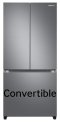 Samsung 550 L, Convertible, Digital Inverter, Frost Free French Door Refrigerator (Rf57A5032S9/Tl, Silver, Refined Inox)