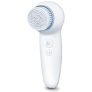 Beurer Fc 65 Pureo Deep Cleaning Brush Clear Facial Blood_Circulation Brush With 2 Function Levels Vibrating And Pulsating | 3 Speed Settings | Battery-Powered | Blue Led Light | 3 Years Warranty