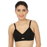 Rupa Women’S Cotton Wire Free Modern Non-Padded Bra (Pack Of 6) (Chanderkiran_Black_30)