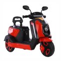 Toyzone Galaxy Electric Scooter – Red | Rechargeable Scooty 6V | Powered By 4.5 Ah Battery | Music Player With Bluetoooth & Usb | 6 Month Warranty On Battery | Make In India | For Kids 2+ Years