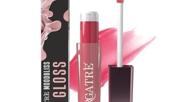 Orgatre Moodbliss Lip Gloss | Instant Shine & Glossy Finish | Hydrating Lip Gloss For Girls & Women | Perfect For Everyday & Party Look | 2.5Ml (Red Tones, 2.5 Ml)