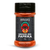 Haribas Pure Smoked Red Paprika 60 Grams, Natural Vegetarian Dry Hot And Spicy Chilli Aromatic Seasoning Powder