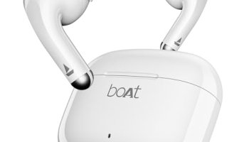 Boat Airdopes 101V2, 35H Battery, Enx Tech, 13Mm Drivers, Asap Charge, Flex-Fit Ear Tips,Stream Ad Free Music Via App Support, Bluetooth Earbuds, Tws Ear Buds Wireless Earphones With Mic (Smoke White)