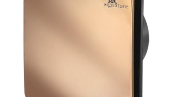 Rr Signature Vento Fresh Luxura 150 Mm Exhaust Fan For Kitchen, Bathroom | Silent, Compact Design, Easy Install | Thermal Fuse | High Speed 100% Powerful Copper Motor | 2 Year Warranty [Rose Gold]