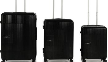 Carlton London Soho Set -3 ( 22″+26″+30″) Cabin & Check-In Set 8 Wheels – 30 Inch