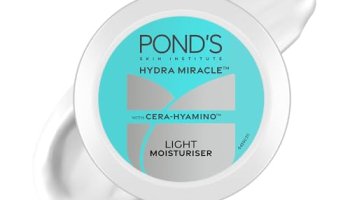 Pond’S Light Moisturiser With Cera-Hyamino For 5X Dryness Repair For Ultimate Soft, Smooth Skin | Lightweight, For All Skin Types, 300Ml