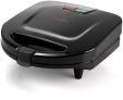 Cello Toastigo Grill Maker 800W | Non Stick Coating | Electric Sandwich Maker Grill(Black)