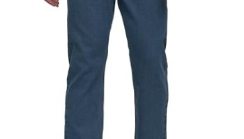 Highlander Men Mid Rise Straight Jeans (Phjn000066_Light Blue_Xl)