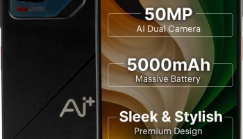 Ai+ Pulse 1 (Black, 128 Gb)(6 Gb Ram)