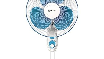Bajaj Frore Neo 400 Mm Wall Mount Fan | Wall Fan For Kitchen & Home | Smooth Oscillation | 100% Copper Motor | High Air Delivery | 3-Speed Control | Rust Free | 2-Yrs Warranty 【Blue】