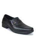 Ajanta Mens Black Formal Shoes Pg0410